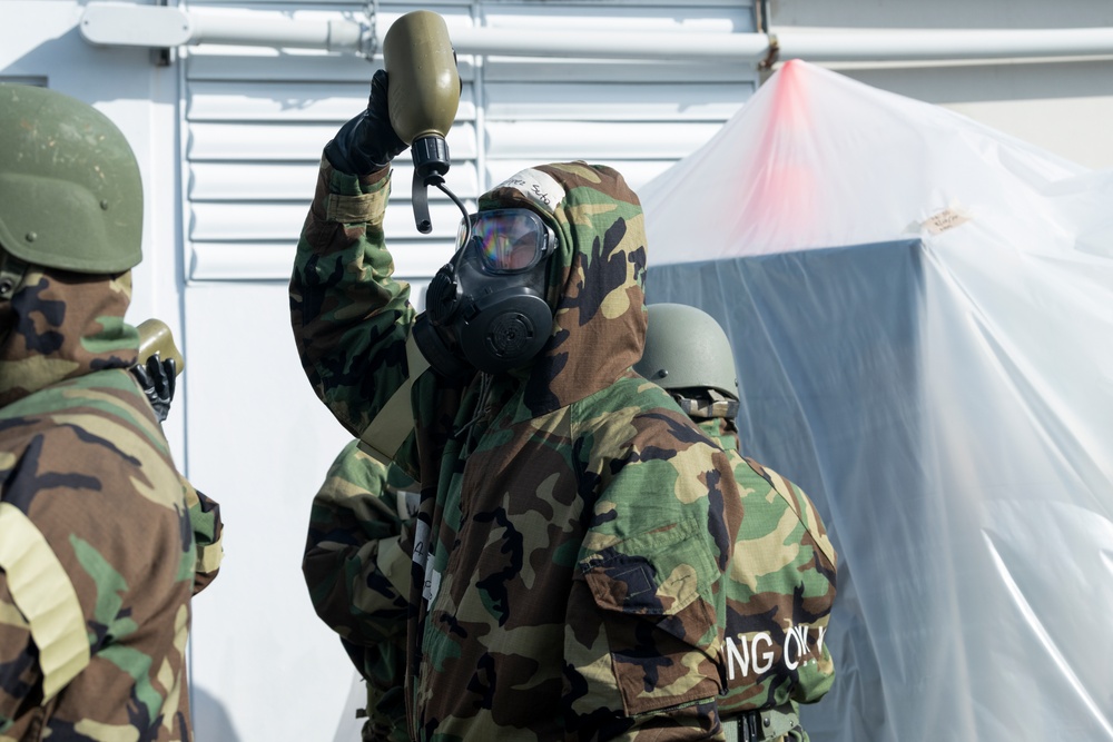 CBRNE training at the 156th Wing