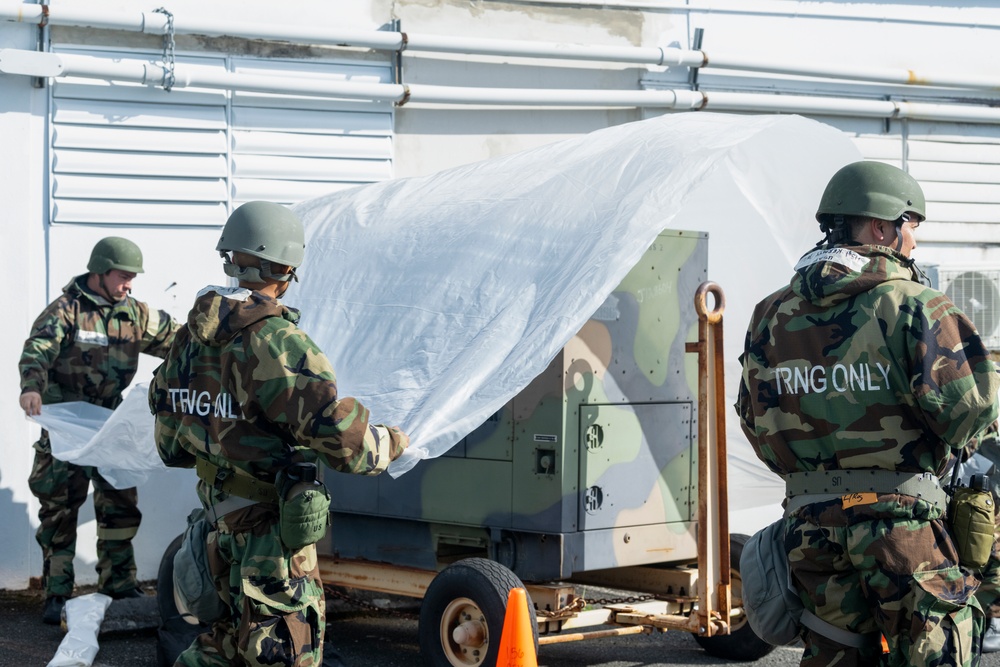 CBRNE training at the 156th Wing
