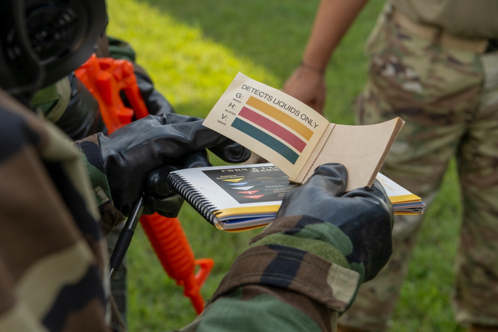 CBRNE training at the 156th Wing
