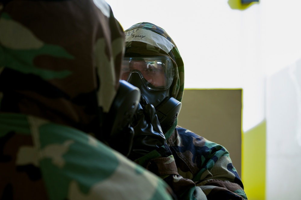 CBRNE training at the 156th Wing