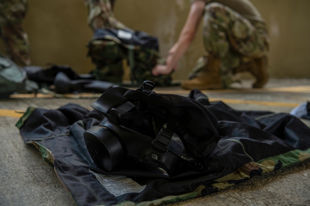 CBRNE training at the 156th Wing