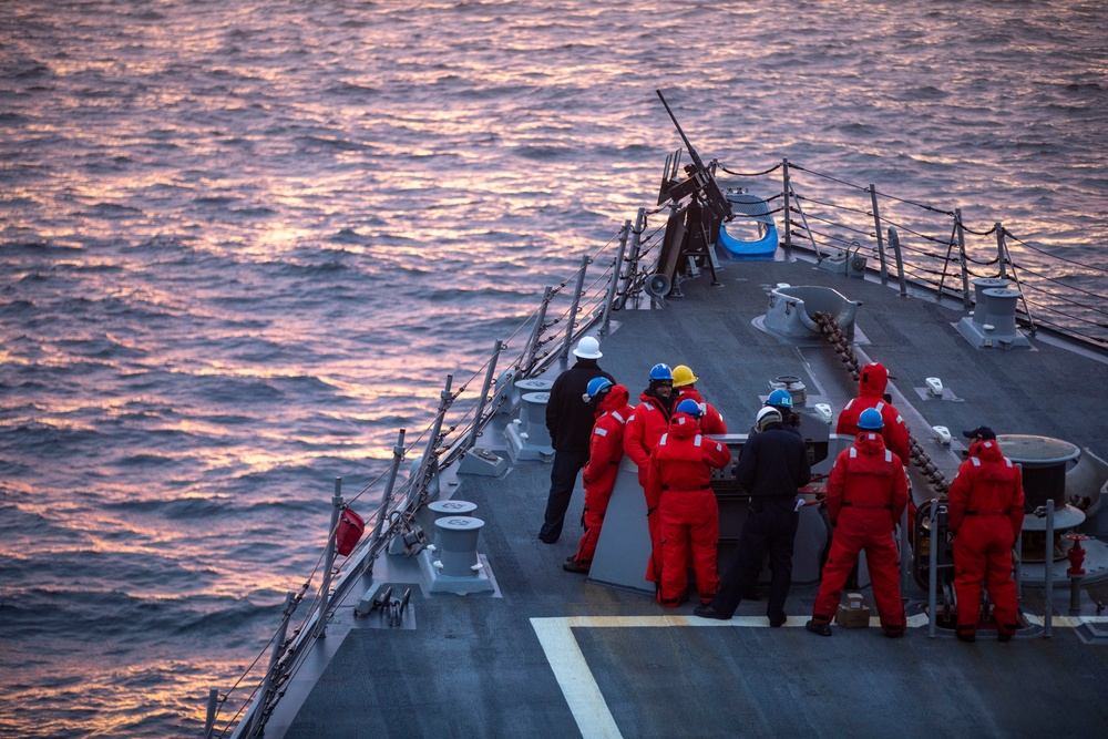 USS Delbert D. Black (DDG 119) participates in Operation NANOOK