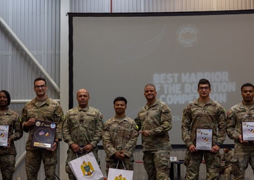 MKAB Best Warrior of the Rotation Competition: Award Ceremony