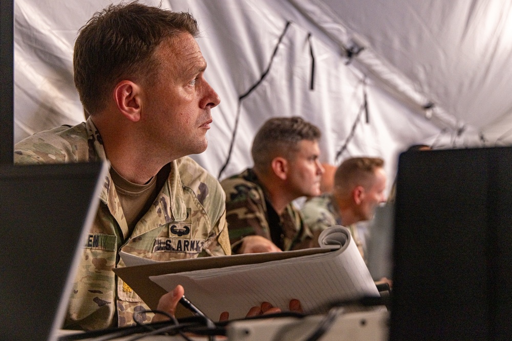 1st SFAB Command Post Exercise