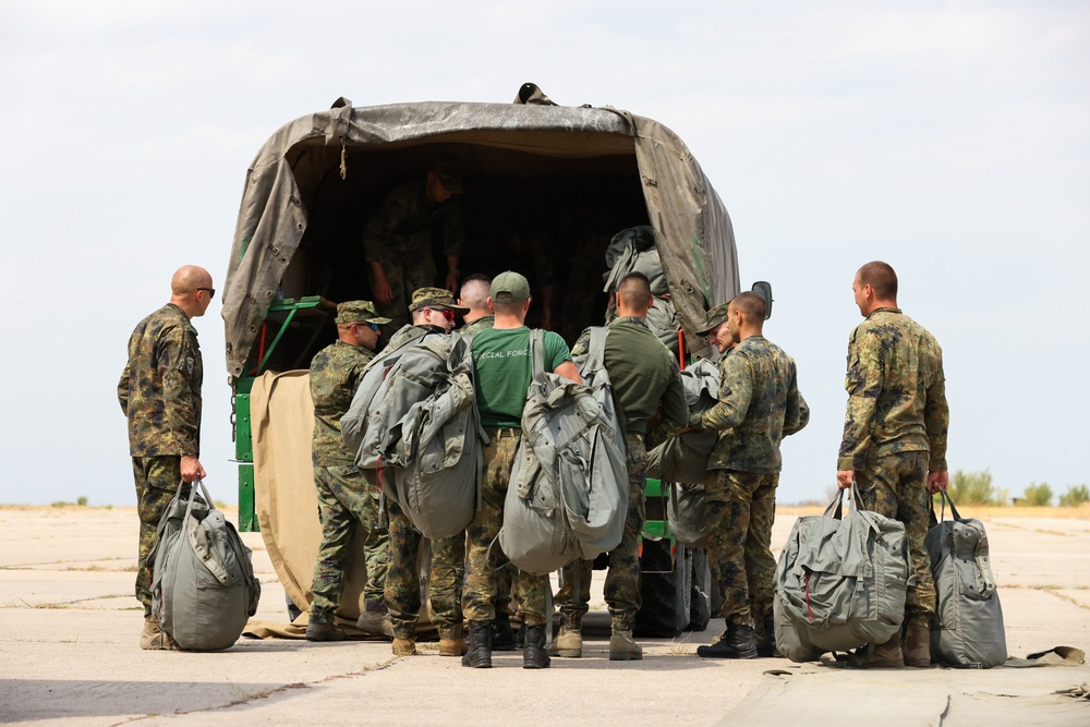 Thracian Summer 2024: 435 CRG secure drop zone alongside Bulgarian partners