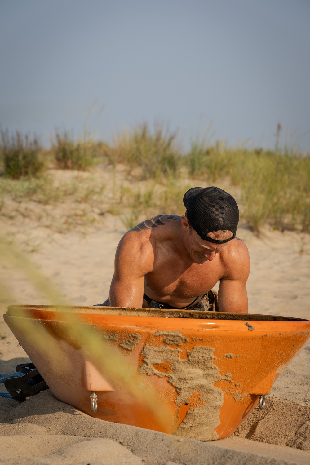 Navy EOD King Crab Competition - Mine Pull