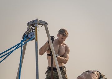 Navy EOD King Crab Competition - Mine Pull