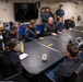 U.S. Second Fleet's Vice Commander Visit USS Delbert D. Black