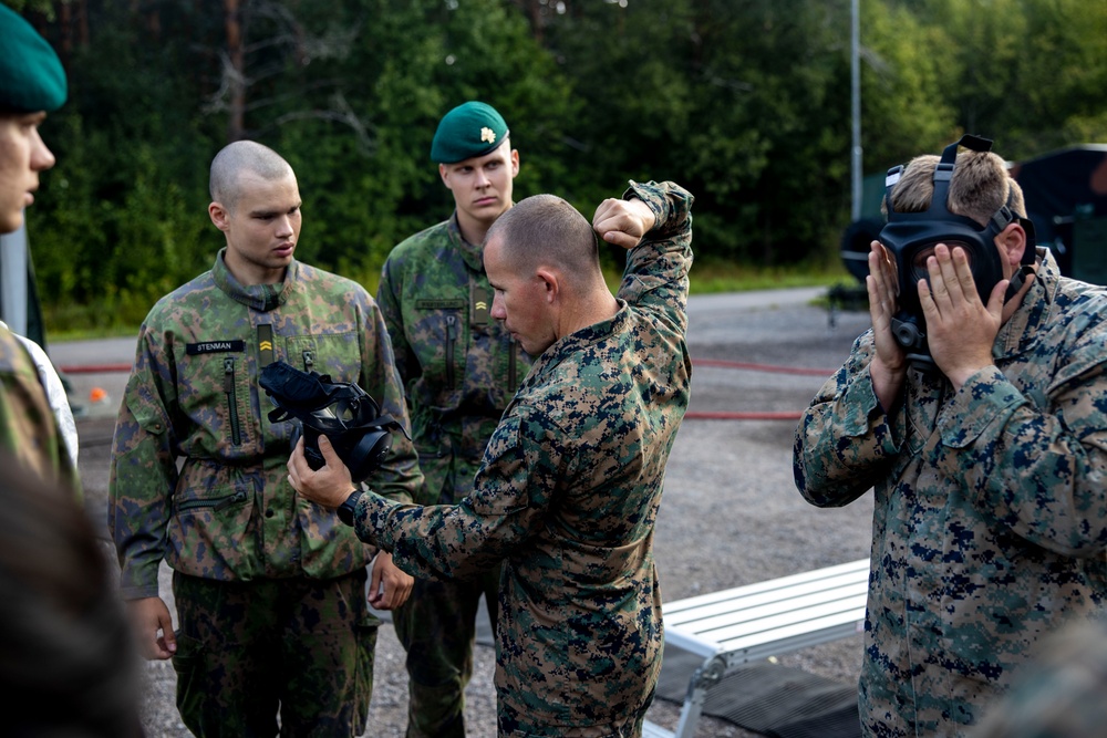 Finnish Readiness Exercise: CBRN Training