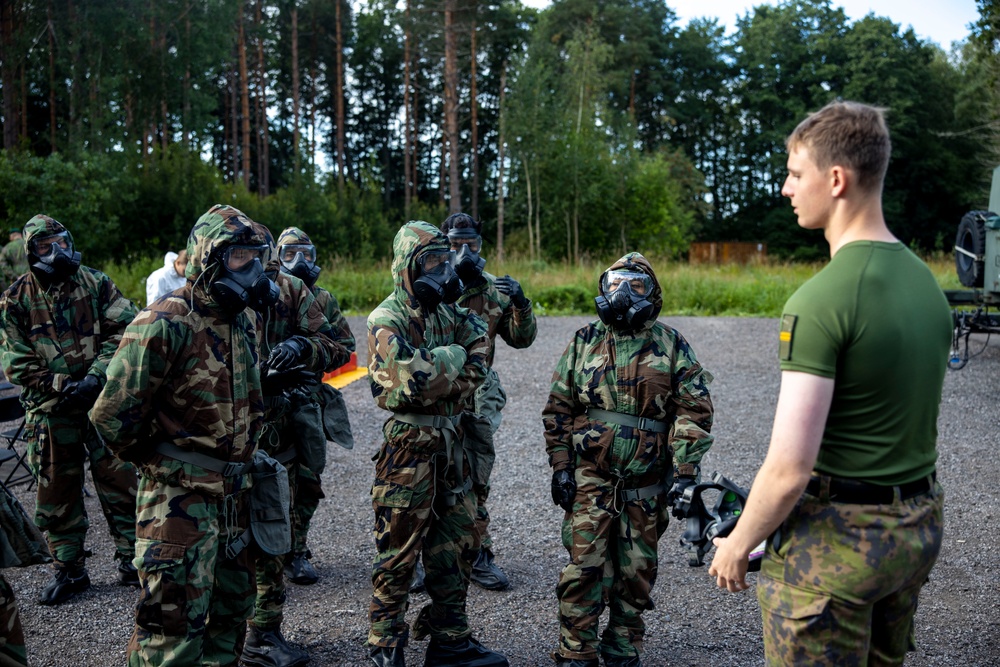 Finnish Readiness Exercise: CBRN Training