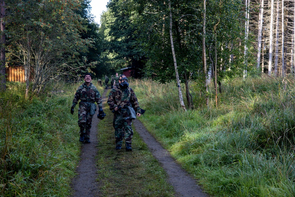 Finnish Readiness Exercise: CBRN Training