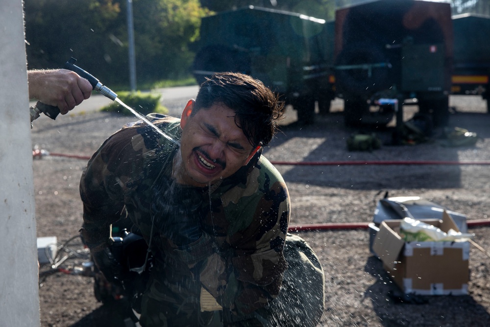 Finnish Readiness Exercise: CBRN Training