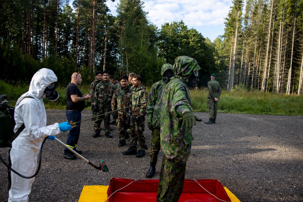 Finnish Readiness Exercise: CBRN Training