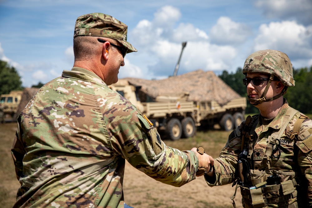 Artillery booms as Soldiers re-enlist at Northern Strike 2024