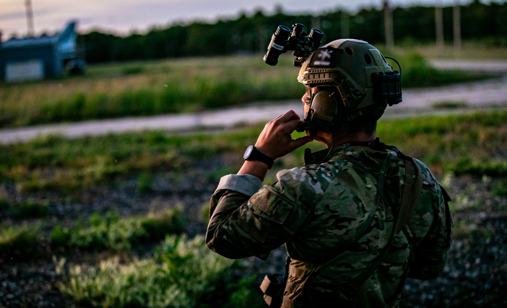 OHNG MP Company and SF unit conduct night raid during Exercise Northern Strike