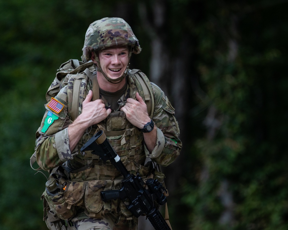 U.S. Army National Guard soldiers compete at the 2024 National Best Warrior Competition