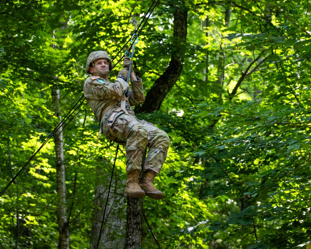 U.S. Army National Guard soldiers compete at the 2024 National Best Warrior Competition
