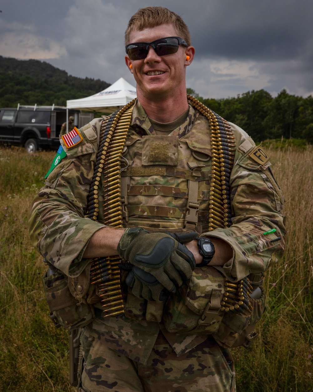 U.S. Army National Guard soldiers compete at the 2024 National Best Warrior Competition