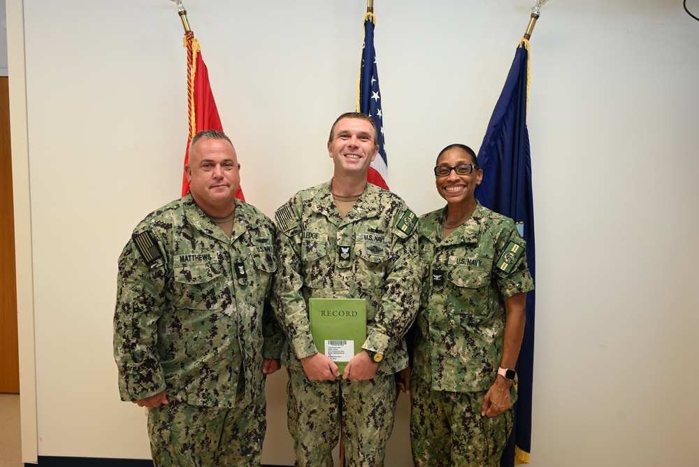 Introducing the Chief Selectees from Naval Hospital Beaufort