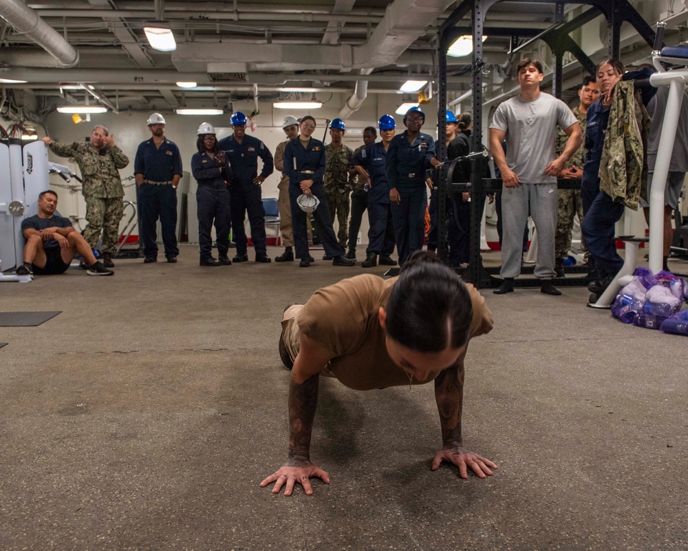 USS Essex In-Port Operations