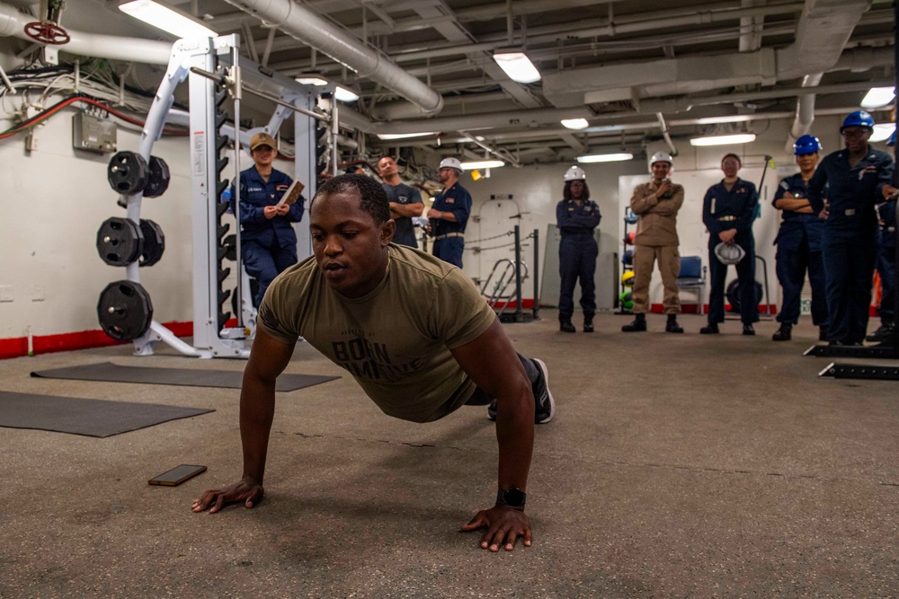 USS Essex In-Port Operations