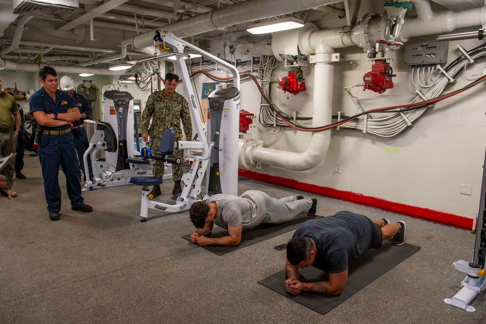 USS Essex In-Port Operations