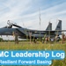 A thumbnail graphic for AFLCMC's &quot;Leadership Log&quot; podcast, episode 119.