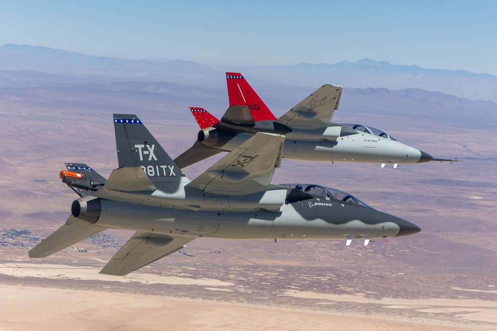 Additional T-7A and BTX-1 Aircraft Arrive at Edwards AFB