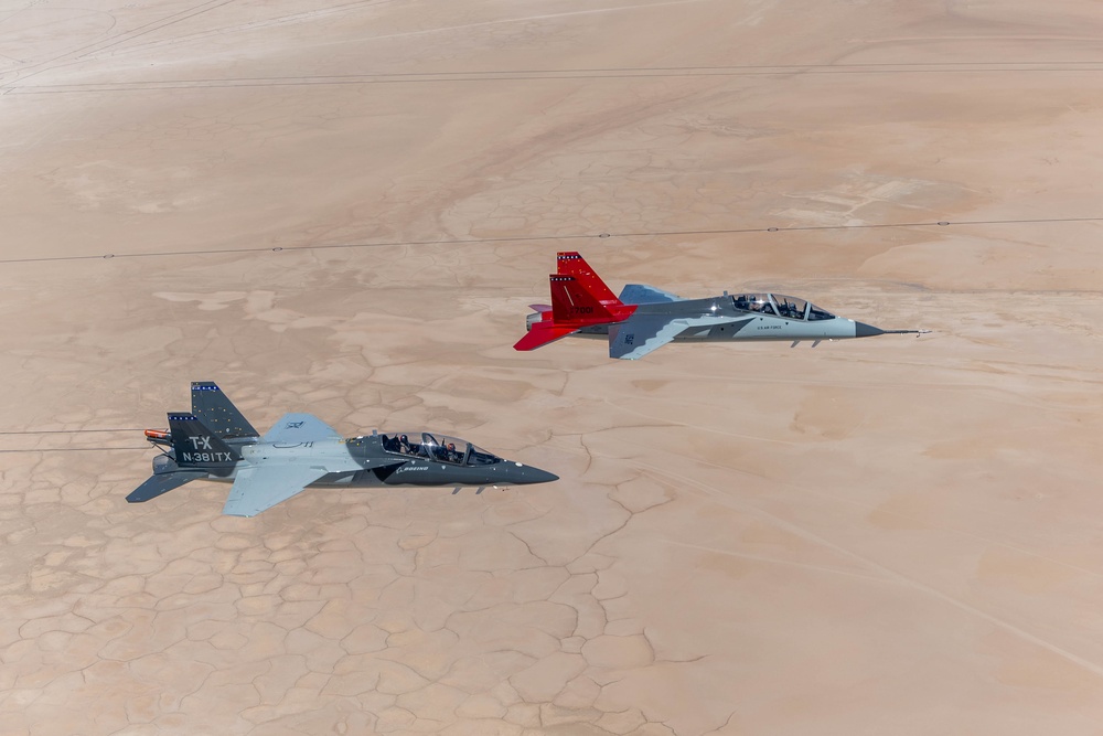 Additional T-7A and BTX-1 Aircraft Arrive at Edwards AFB