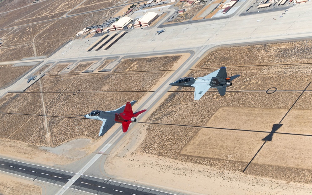 Additional T-7A and BTX-1 Aircraft Arrive at Edwards AFB