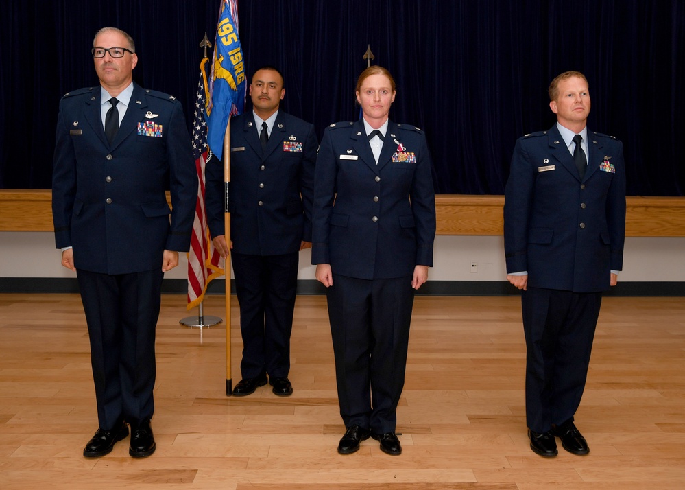 222nd ISS Change of Command