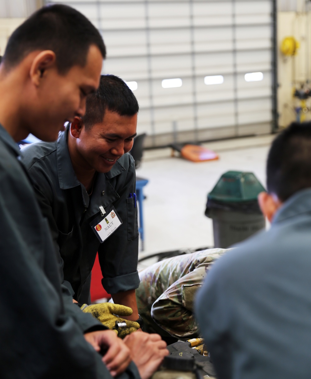 Stryker Maintenance Exchange Brings National Guard, Royal Thai Army together in Yakima