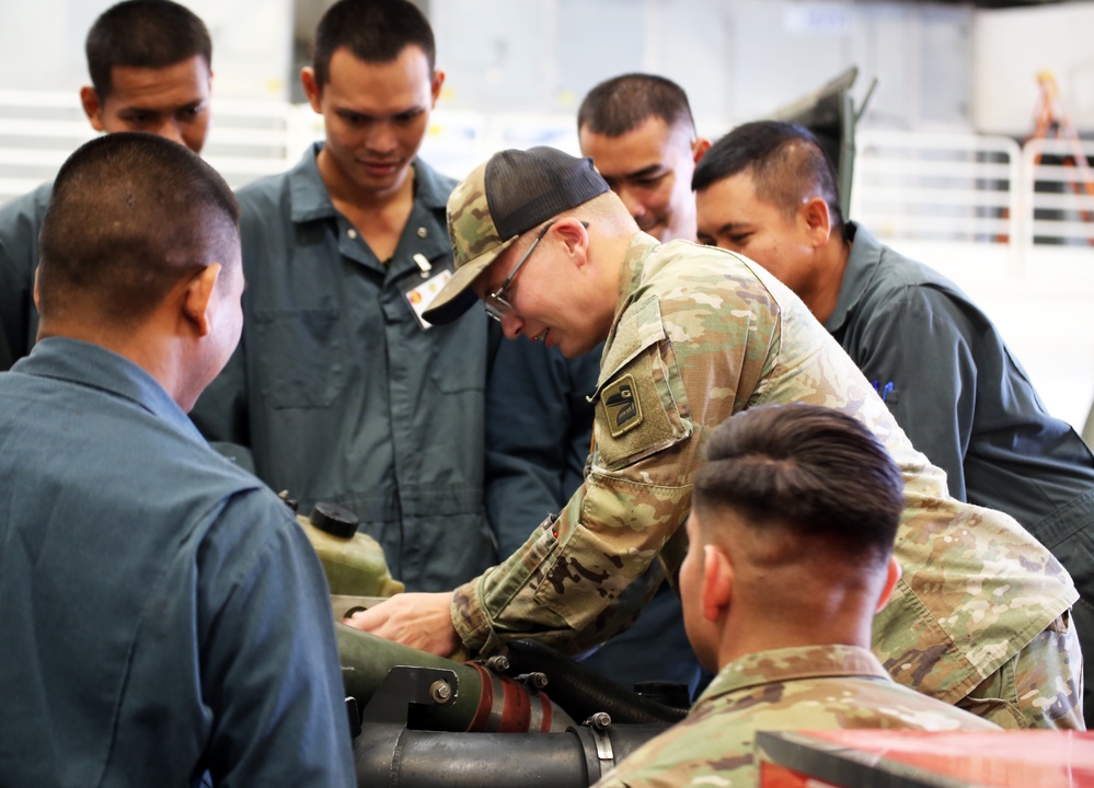 Stryker Maintenance Exchange Brings National Guard, Royal Thai Army together in Yakima