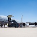 Niagara KC-135 Stratotanker occupies flight line space at Castle Airport