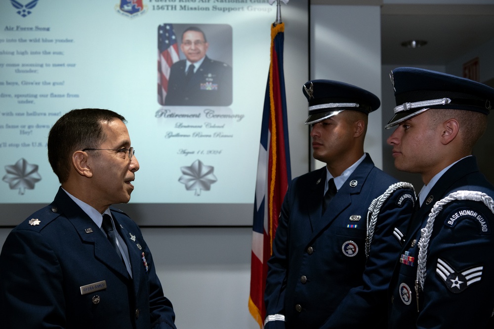 Lt. Col. Guillermo Rivera Ramos Retirement Ceremony