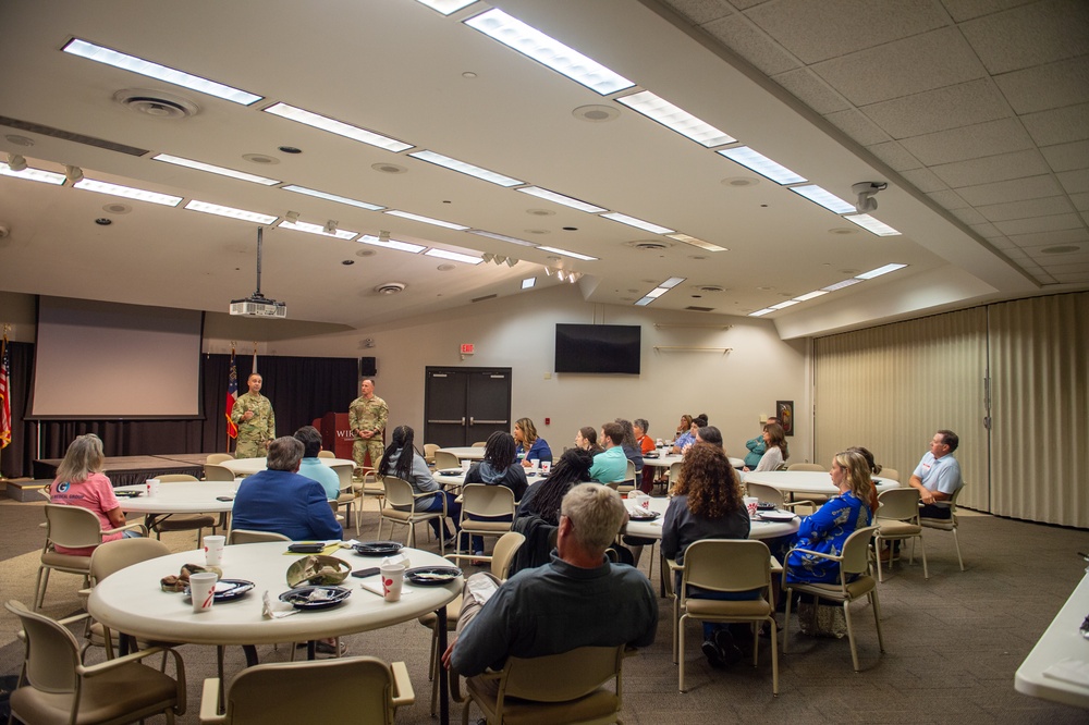 23rd Medical Group leadership meets with community members