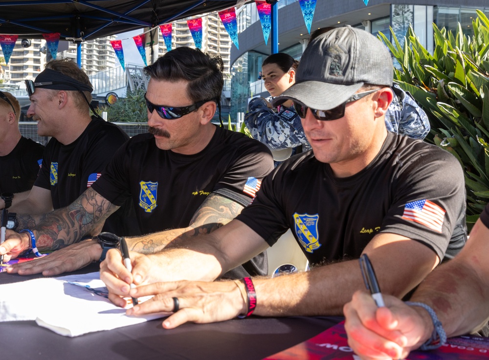 DVIDS Images Navy Parachute Team Jumps into Pacific Airshow Gold