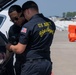 U.S. Navy Blue Angels arrive at McConnell