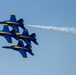 U.S. Navy Blue Angels arrive at McConnell
