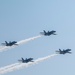 U.S. Navy Blue Angels arrive at McConnell