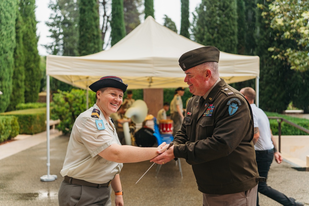 American Battle Monuments Commission commemorates 80th Anniversary of Operation Dragoon at Rhone American Cemetery