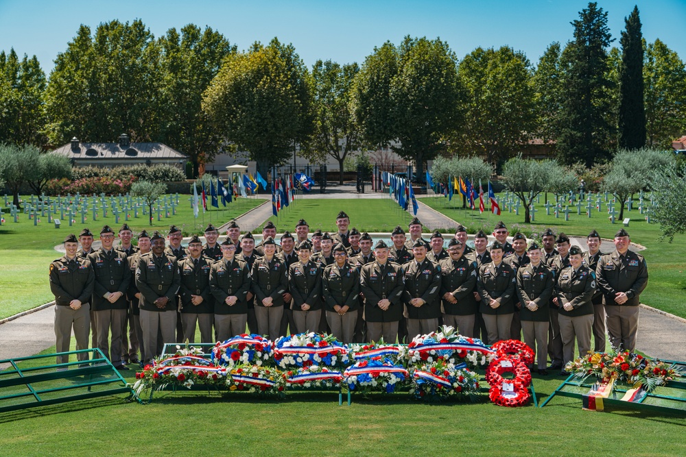 American Battle Monuments Commission commemorates 80th Anniversary of Operation Dragoon at Rhone American Cemetery