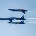 U.S. Navy Blue Angels arrive at McConnell