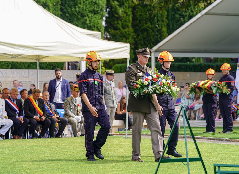 American Battle Monuments Commission commemorates 80th Anniversary of Operation Dragoon at Rhone American Cemetery