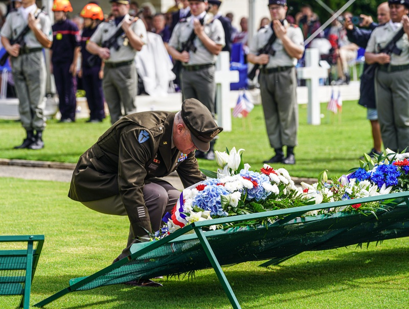 American Battle Monuments Commission commemorates 80th Anniversary of Operation Dragoon at Rhone American Cemetery