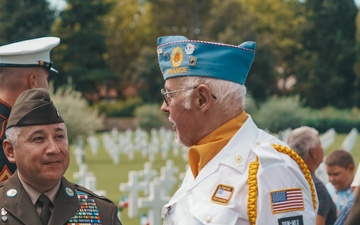 American Battle Monuments Commission commemorates 80th Anniversary of Operation Dragoon at Rhone American Cemetery