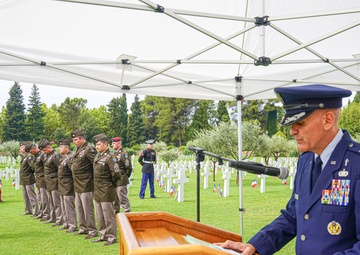 American Battle Monuments Commission commemorates 80th Anniversary of Operation Dragoon at Rhone American Cemetery