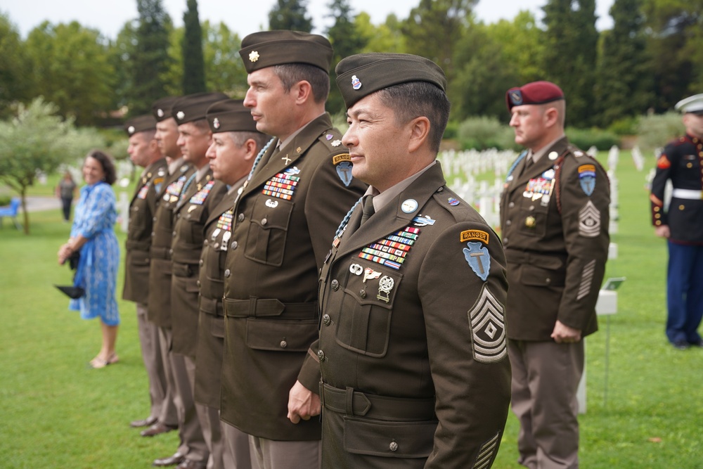 American Battle Monuments Commission commemorates 80th Anniversary of Operation Dragoon at Rhone American Cemetery