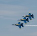 U.S. Navy Blue Angels arrive at McConnell