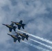 U.S. Navy Blue Angels arrive at McConnell